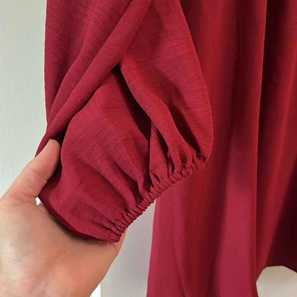 Red mini dress - Picture 3 of 6